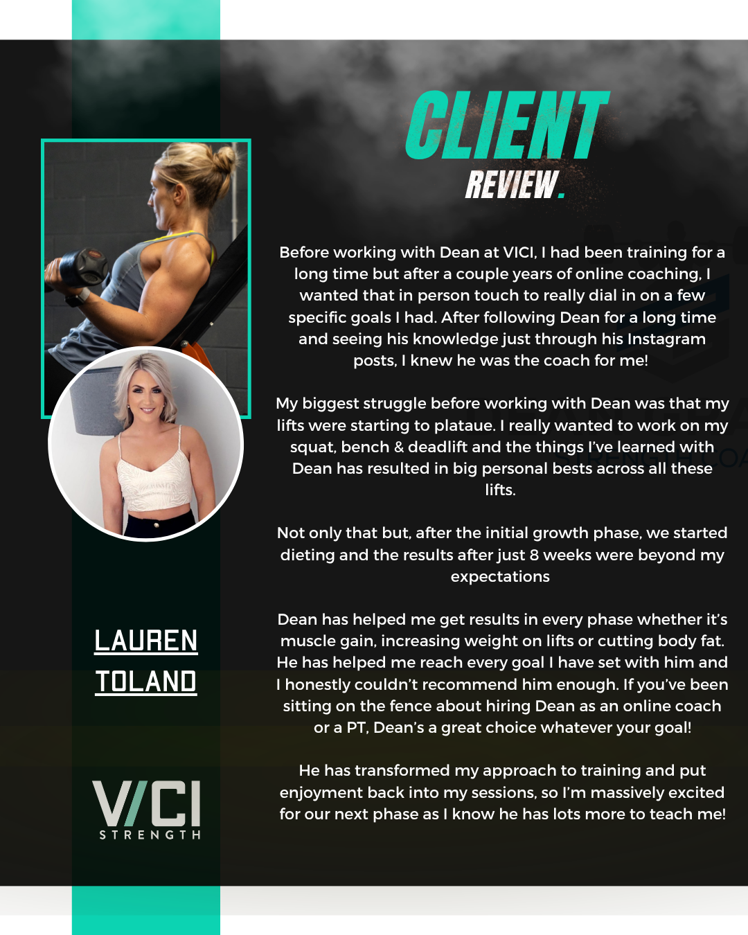 Lauren Toland client review