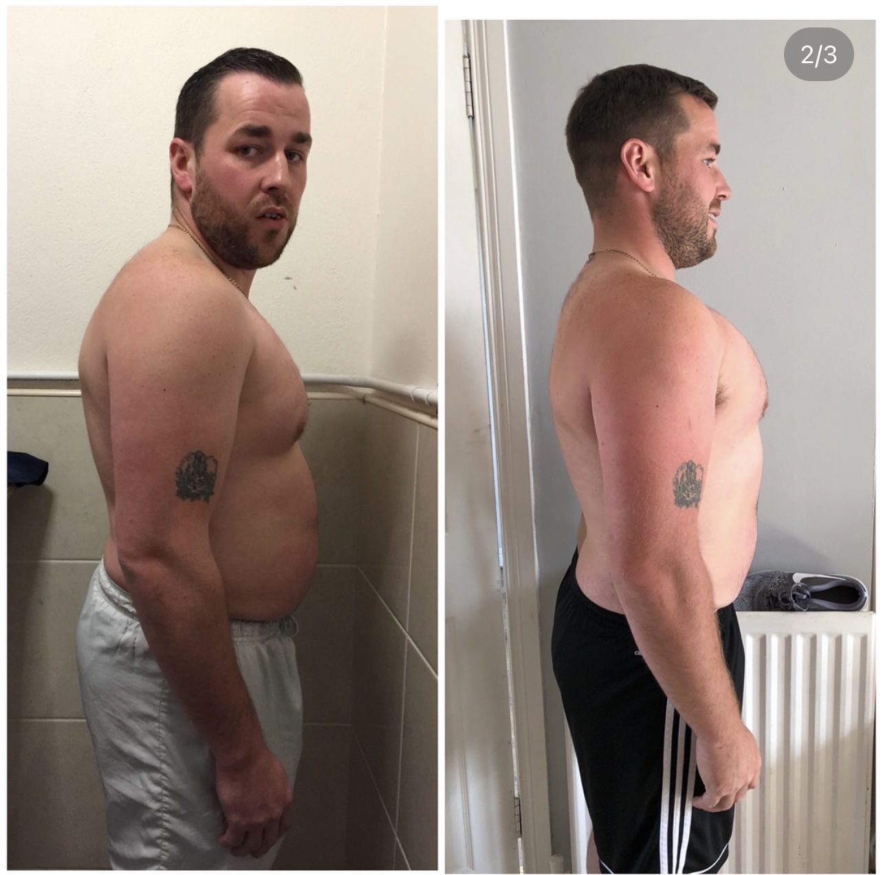 VICI client physique transformation 17